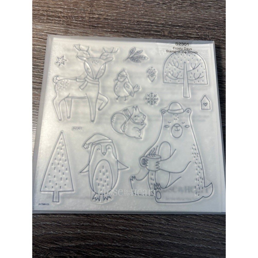 Close to my Heart My Acrylix Stamps - S2301 Frosty Days